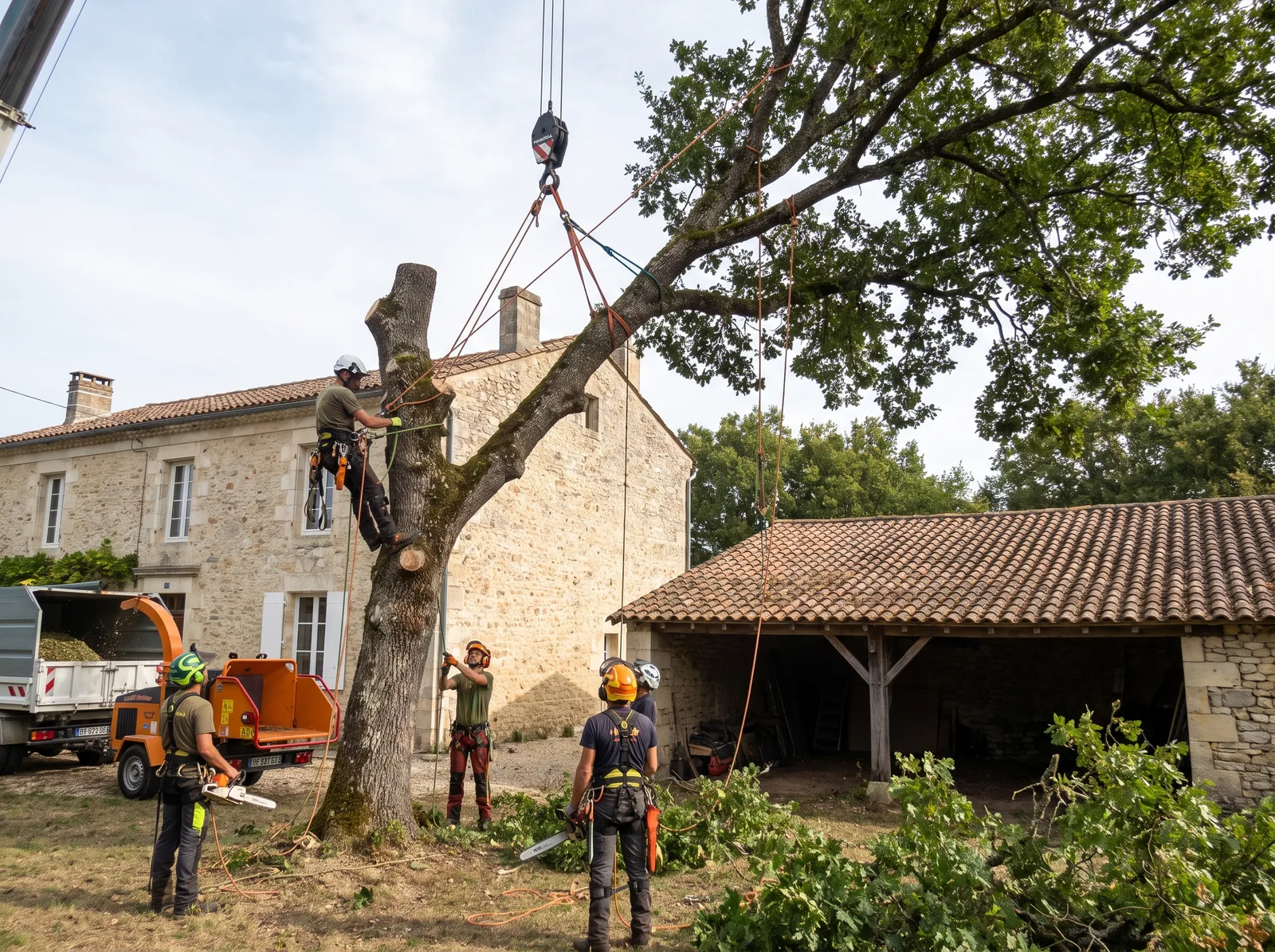 Abattage d'arbres · ETS MICHEL